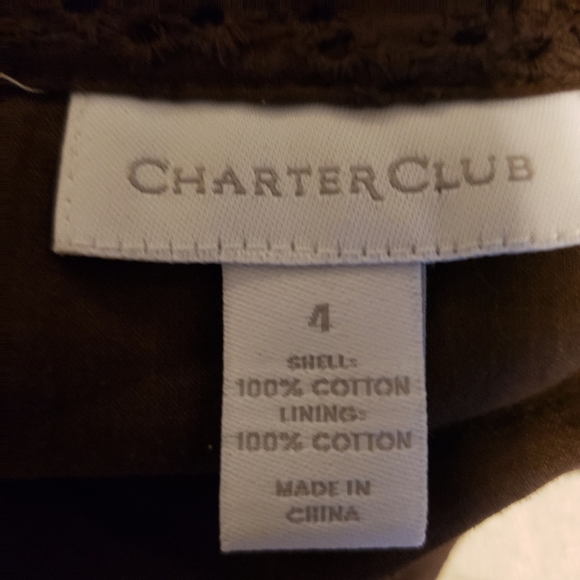 Charter Club Rich Chocolate‎ Dress - Picture 4 of 6